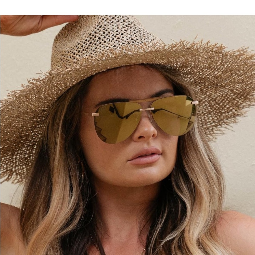 DIFF Tahoe sunglasses black/gold